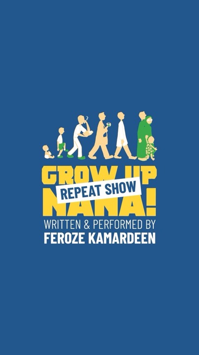 Grow Up Nana! Repeat Show announcement card